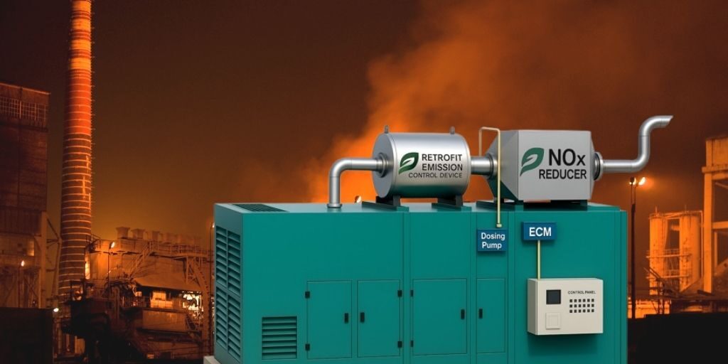 India Best NOx control RECD NOx Reduction in DG Set